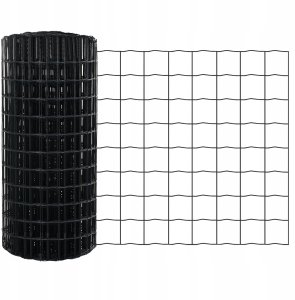 Ogrodzenie z słupkami Szary Stal Lumarko! 5