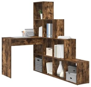 Biurko vidaXL Brązowe 101.5 cm x 149.5 cm 12