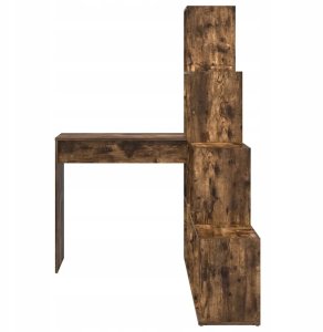 Biurko vidaXL Brązowe 101.5 cm x 149.5 cm 4