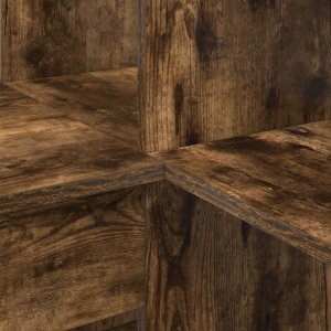 Biurko vidaXL Brązowe 101.5 cm x 149.5 cm 8