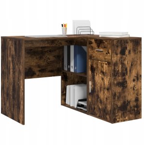 Biurko vidaXL Brązowe 102 cm x 50 cm 3