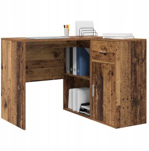 Biurko vidaXL Brązowe 102 cm x 50 cm 3