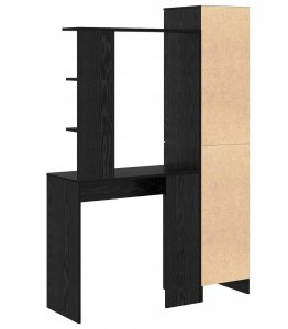 Biurko vidaXL Czarne 5