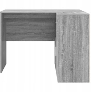 Biurko vidaXL Szare 102 cm x 88 cm 7