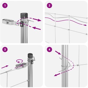 Ogrodzenie 1,6x25 m z ocynkowanej stali Lumarko! 11