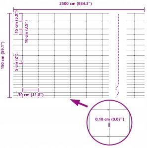 Ogrodzenie 1,6x25 m z ocynkowanej stali Lumarko! 13