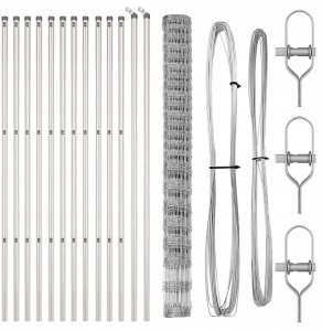 Ogrodzenie 1,6x25 m z ocynkowanej stali Lumarko! 4