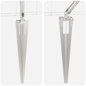 vidaXL Ogrodzenie 1,5x25 m made of galvanized steel Lumarko! 8