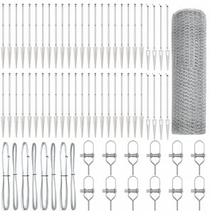 Ogrodzenie sześciokątne 0,5x100 m z ocynkowanej stali Lumarko! 2