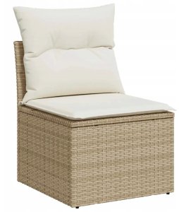 Zestaw Sof na Ogród 9 pcs beżowo-kremowy 80 x 80 x 71 cm Lumarko! 5