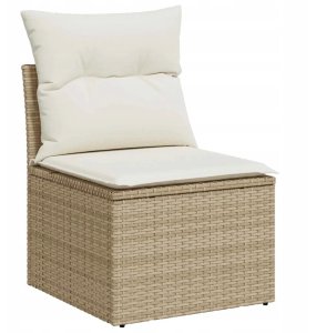 Zestaw Sof na Ogród 8 pcs beżowo-kremowy 80 x 80 x 71 cm Lumarko! 5