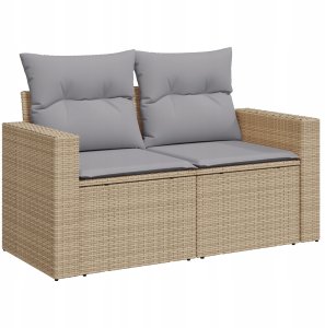 Zestaw Sof na Ogród 13 pcs beżowo-jasnoszary 80 x 80 x 71 cm Lumarko! 4