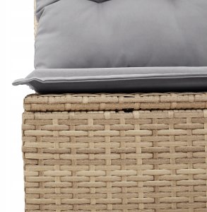 Zestaw Sof na Ogród 13 pcs beżowo-jasnoszary 80 x 80 x 71 cm Lumarko! 8