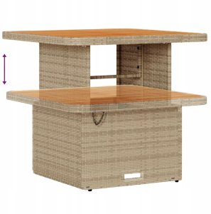 Zestaw Sof na Ogród 8 pcs beżowo-kremowy 80 x 80 x 71 cm Lumarko! 10