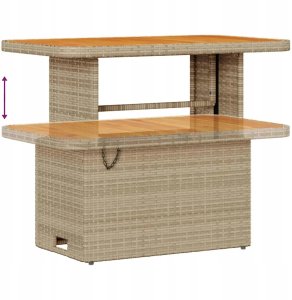 Zestaw Sof na Ogród 12 pcs Beż, Kremowy 90 x 55 x 71 cm Lumarko! 10