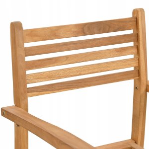 vidaXL Zestaw do jadalni w ogrodzie 7 pcs Brązowy Lite drewno tekowe Lumarko! 9