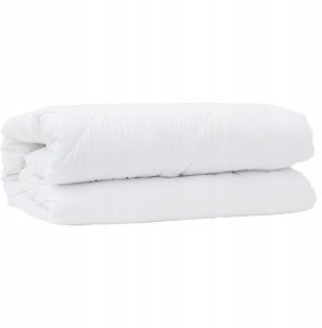 Kołdra z Poduszką 2 pcs Biały 135 x 200 cm Mikrofibra Lumarko! 4