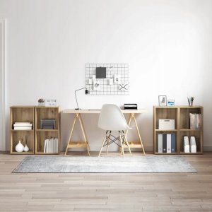 Zestaw szafek RTV 4 pcs dąb artisan 37 x 35 x 72 cm Lumarko! 2