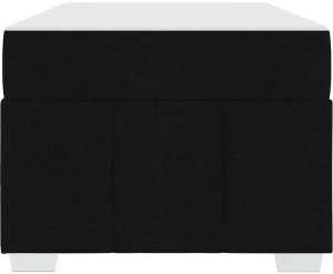 Ramka łóżka z materacem Czarny 100 x 200 cm tkanina Lumarko! 4