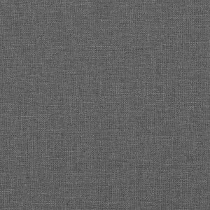 Ramka łóżka z materacem ciemno szary 160 x 200 cm tkanina Lumarko! 10