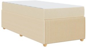 Ramka łóżka Inny Kremowy 90 x 200 cm tkanina Lumarko! 2