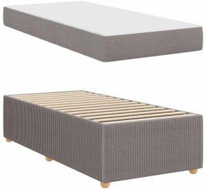 Ramka łóżka Inny Ciemnoszary 90 x 200 cm tkanina Lumarko! 4