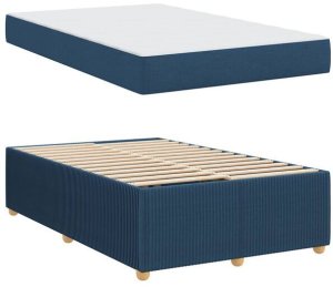 Ramka łóżka Inny Niebieski 120 x 190 cm tkanina Lumarko! 4