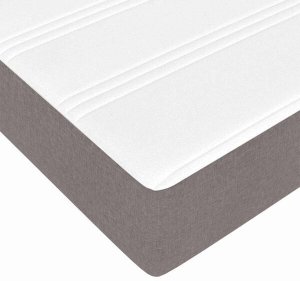 Łóżko sprężynowe Taupe, Czarny 160 x 200 cm Lumarko! 7