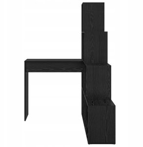 Biurko vidaXL Czarne 101.5 cm x 149.5 cm 5