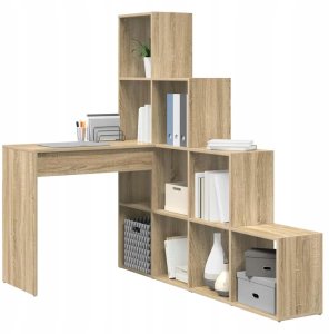 Biurko vidaXL Dąb Sonoma 101.5 cm x 149.5 cm 3