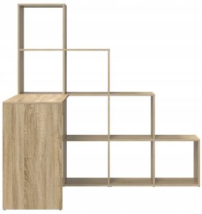 Biurko vidaXL Dąb Sonoma 101.5 cm x 149.5 cm 6