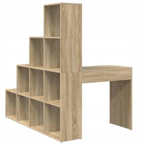 Biurko vidaXL Dąb Sonoma 101.5 cm x 149.5 cm 7