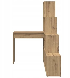 Biurko vidaXL Brązowe 101.5 cm x 149.5 cm 5