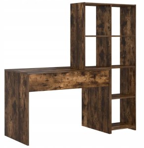 Biurko vidaXL Brązowe 138.5 cm x 55 cm 7