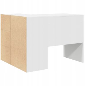 Biurko vidaXL Białe 102 cm x 75 cm 8