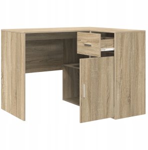 Biurko vidaXL Jasnobrązowe 102 cm x 50 cm 6