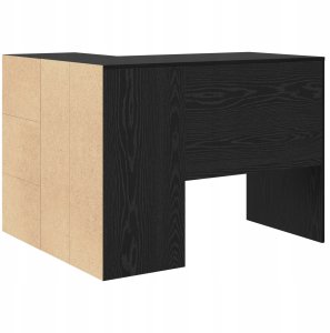 Biurko vidaXL Czarne 102 cm x 50 cm 8