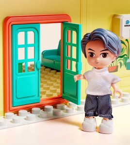 Klocki konstrukcyjne willa 304 elementy 11