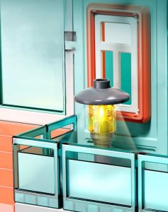 Klocki konstrukcyjne willa 304 elementy 3