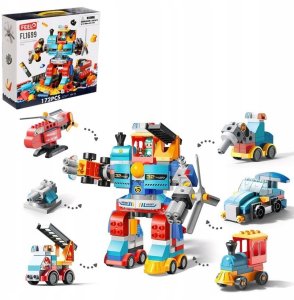 Gigo Klocki konstrukcyjne robot 172 elementy 4