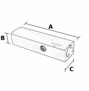 Duru pritraukejas GEZE 1000, apkrova iki 60 kg, pilka spalva 4