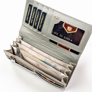 Portfel damski skóra naturalna skórzany Peterson 14