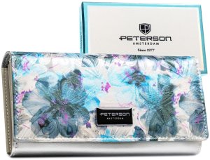 Portfel damski skóra naturalna skórzany Peterson 4
