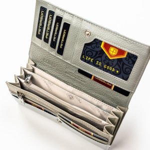 Portfel damski skóra naturalna skórzany Peterson 7