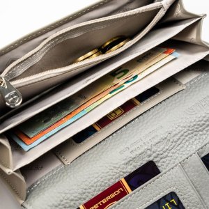 Portfel damski skóra naturalna skórzany Peterson 8