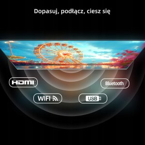 Telewizor CHiQ L40QST TV 40", QLED, Full HD, Google TV, Frameless, Dolby Audio, dbx-tv, HDR 10 14