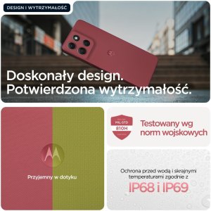 Smartfon Motorola Moto G86 5G 12/256GB Różowy (PB8X0035PL) 2