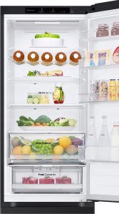 Lodówka LG GBV3200DEP lodówko-zamrażarka Wolnostojący 387 l D Czarny 11