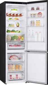 Lodówka LG GBV3200DEP lodówko-zamrażarka Wolnostojący 387 l D Czarny 5