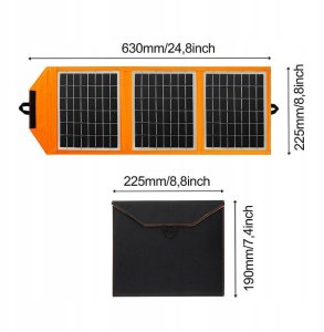 Panel solarny A04 15W 3